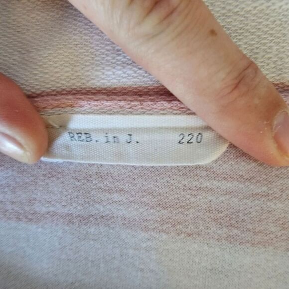 Reb In J T-Shirt Dress Womens SZ Medium Striped Casual Beachy Coastal Vacation - Picture 2 of 4